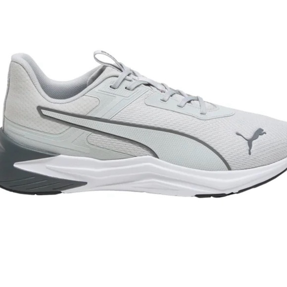 Puma Men's Light Gray Athletic Shoes - Picture 4 of 6